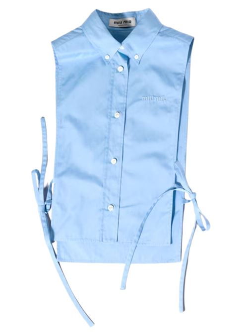 Poplin Shirt MIU MIU | MK202419SEF0076